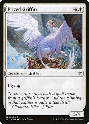 Prized Griffin ELD 24 NM Magic: The Gathering