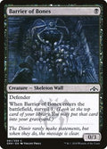 Barrier of Bones GRN 61 NM Magic: The Gathering
