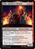 Zhao, Ruthless Admiral TLA 252 NM Magic: The Gathering