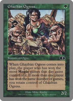 Ghazbán Ogress UGL 60 NM Magic: The Gathering