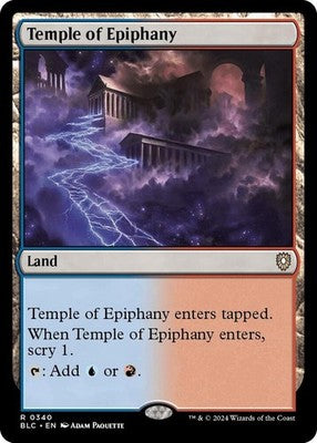 Temple of Epiphany BLC 340 NM Magic: The Gathering