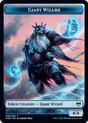 Giant Wizard TKHM 6 NM Magic: The Gathering