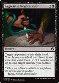 Aggressive Negotiations TDM 70 Foil NM Magic: The Gathering