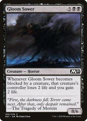 Gloom Sower M21 100 NM Magic: The Gathering