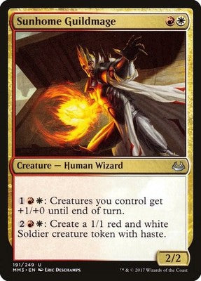 Sunhome Guildmage MM3 191 NM Magic: The Gathering