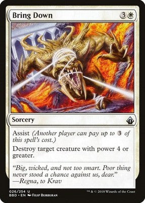 Bring Down BBD 26 NM Magic: The Gathering
