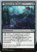 "Rumors of My Death . . ." UST 65 NM Magic: The Gathering