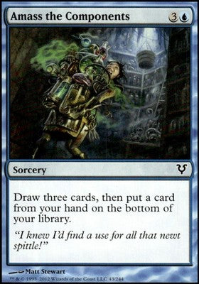 Amass the Components Avacyn Restored 43 C Magic: The Gathering Near Mint