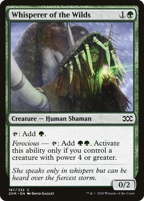 Whisperer of the Wilds 2XM 187 NM Magic: The Gathering