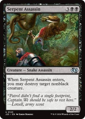 Serpent Assassin J25 123 NM Magic: The Gathering