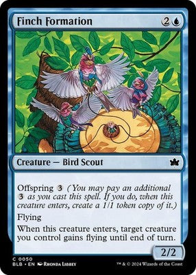 Finch Formation BLB 50 NM Magic: The Gathering