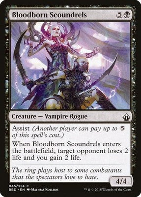 Bloodborn Scoundrels BBD 45 NM Magic: The Gathering