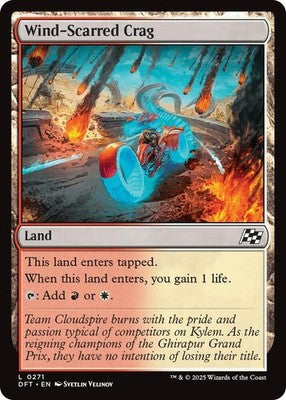 Wind-Scarred Crag DFT 271 Foil NM Magic: The Gathering