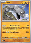 Onix 095/165 SV: Scarlet & Violet 151 Pokémon TCG