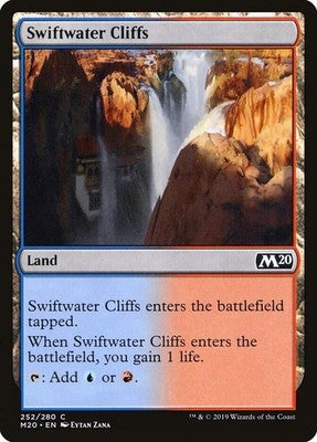 Swiftwater Cliffs M20 252 NM Magic: The Gathering