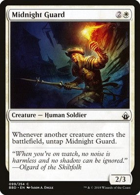 Midnight Guard BBD 99 NM Magic: The Gathering