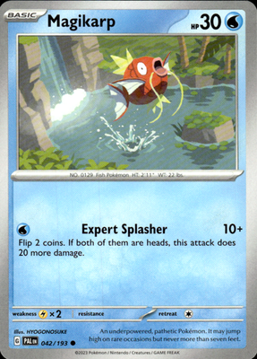 Magikarp Paldea Evolved 042/193 Common Pokémon — English Near Mint