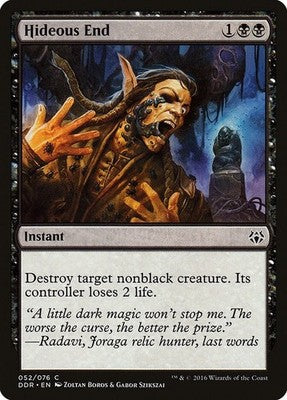 Hideous End DDR 52 NM Magic: The Gathering
