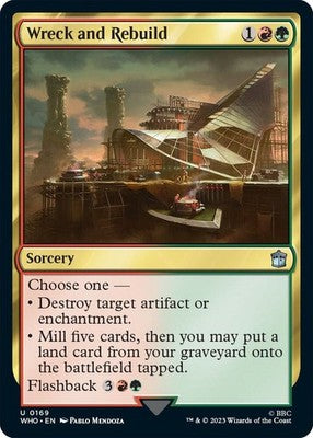 Wreck and Rebuild WHO 169 NM Magic: The Gathering