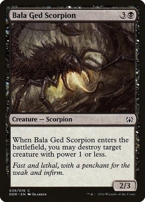 Bala Ged Scorpion DDR 39 NM Magic: The Gathering
