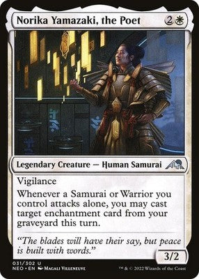 Norika Yamazaki, the Poet NEO 31 NM Magic: The Gathering