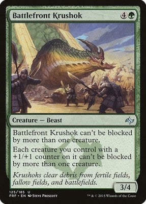 Battlefront Krushok FRF 125 NM Magic: The Gathering