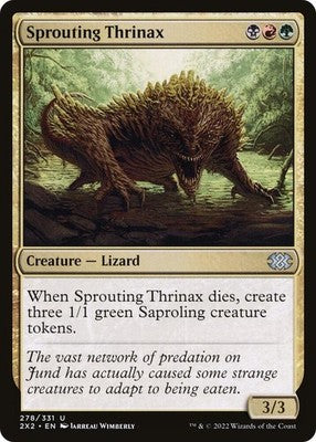 Sprouting Thrinax 2X2 278 NM Magic: The Gathering
