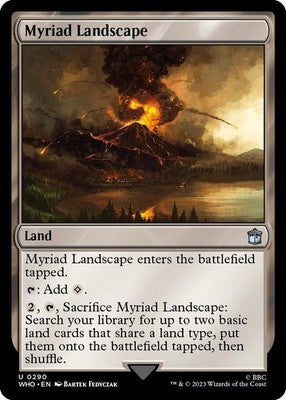 Myriad Landscape WHO 290 NM Magic: The Gathering