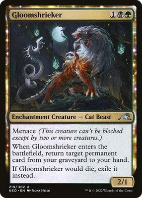 Gloomshrieker NEO 219 NM Magic: The Gathering