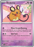 Dedenne 036/091 SV: Paldean Fates Pokémon TCG