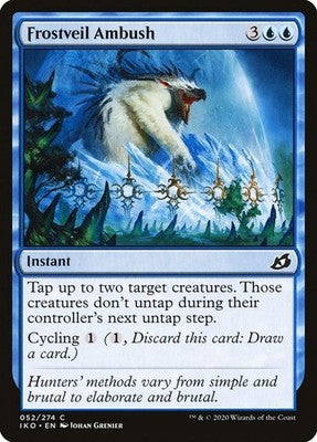 Frostveil Ambush IKO 52 NM Magic: The Gathering