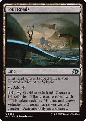 Foul Roads DFT 255 NM Magic: The Gathering