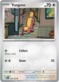 Yungoos 109/132 ME01: Mega Evolution Reverse Holofoil Pokémon TCG