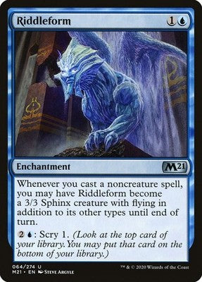 Riddleform M21 64 Foil NM Magic: The Gathering