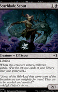 Scarblade Scout Lorwyn Eclipsed 118 C Magic: The Gathering Near Mint