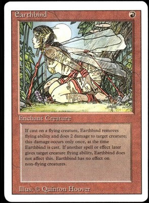 Earthbind Revised Edition C Magic: The Gathering Lightly Played