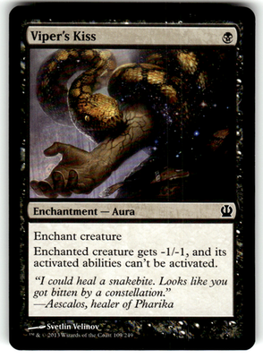 Viper's Kiss Theros 109 C Magic: The Gathering Near Mint
