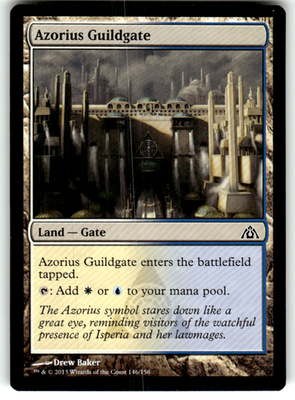 Azorius Guildgate Dragon's Maze 146 C Magic: The Gathering Near Mint