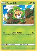 Sewaddle 009/264 SWSH08: Fusion Strike Reverse Holofoil Pokémon TCG