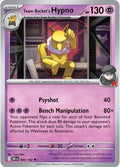 Team Rocket's Hypno 080/182 SV10: Destined Rivals Pokémon TCG