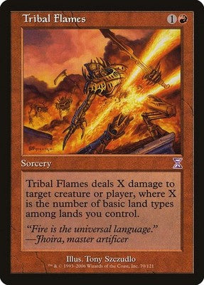 Tribal Flames TSB 70 LP Magic: The Gathering