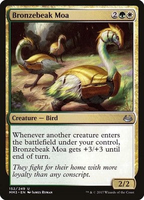 Bronzebeak Moa MM3 152 NM Magic: The Gathering