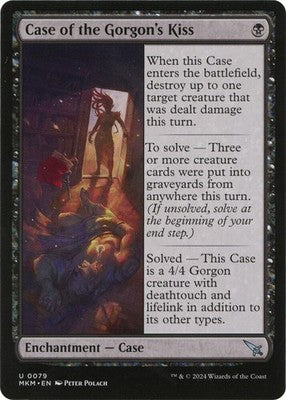 Case of the Gorgon's Kiss MKM 79 NM Magic: The Gathering