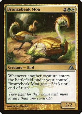 Bronzebeak Moa DGM 60 NM Magic: The Gathering