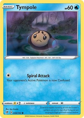 Tympole 044/192 SWSH02: Rebel Clash Pokémon TCG