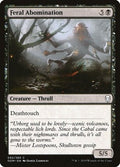 Feral Abomination DOM 92 NM Magic: The Gathering