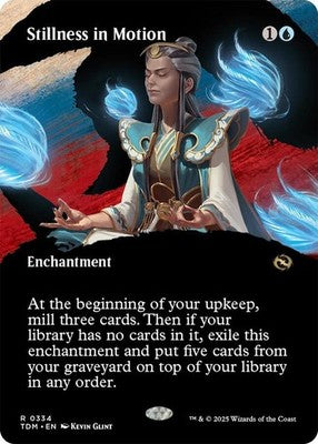 Stillness in Motion TDM 334 Foil NM Magic: The Gathering