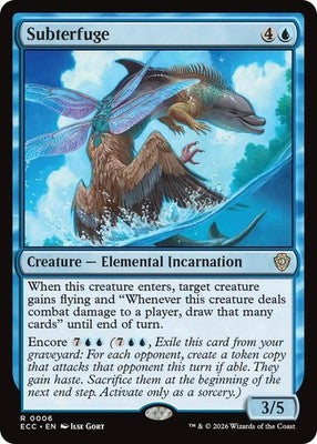 Subterfuge ECC 6 NM Magic: The Gathering