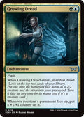 Growing Dread DSK 216 NM Magic: The Gathering