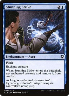 Stunning Strike CLB 97 NM Magic: The Gathering